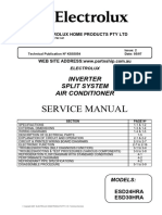 Service Manual: Inverter Split System Air Conditioner