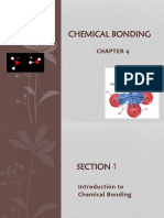 INTRODUCTION TO CHEMICAL BONDING