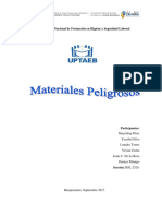 Materiales Peligrosos