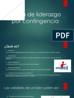 Teoría de Liderazgo Por Contingencia