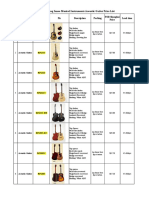 Nantong Inneo Musical Instruments Acoustic Guitar Price List