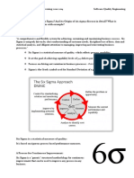 Assignmnet SQE Six Sigma by Roll No 16