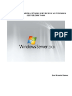 Administracion Servidores MS Windows Server 2K8