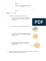 Prueba Especial 2º Medio (2017)