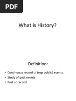   d griffithstok lecture on history
