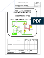 02 - Curva Caracteristica de La Bomba - 2018-1, A-B-C PDF