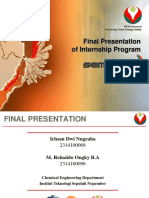 Delivering Clean Energy Safely: Final Presentation on Internship Program