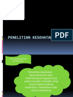 Penelitian Kesehatan