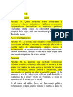 Ley Organica Sobre Los Derechos de La Mujeres a Una Vida Sin Violencia