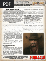 Deadlands Reloaded - One Sheet - Is That You