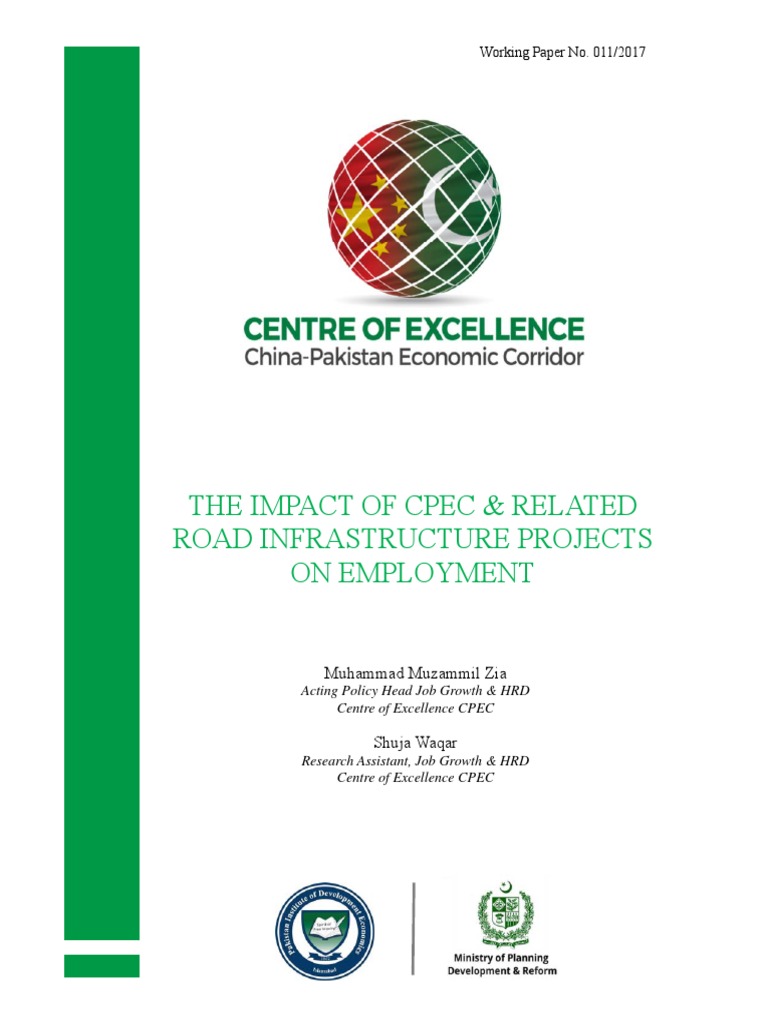 CPEC Working Paper | PDF | Infrastructure | Pakistan