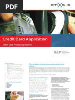 Download Credit Card for SAP Business One by CitiXsys Technologies SN37507953 doc pdf