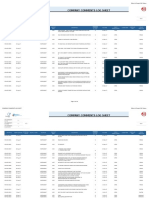 COMPANY COMMENTS LOG SHEET STATUS