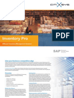 Inventory Pro From Sap Business One