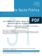 La Investigación Sobre Apoyo Social en Salud