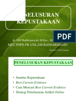 Penelusuran Kepustakaan