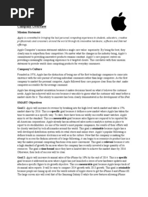 Apple Analysis