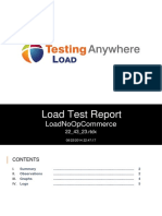 Load Test Report: Loadnoopcommerce