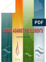 DESIGN AGAINST THE ELEMENTS (EARIST Presentation FEB.21,2014)