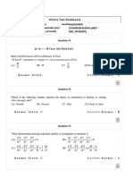 Online Test Dashboard: Test Id: Test23 Home (Userhome - PHP) View Results (Viewresults - PHP? Test - Id Test23)