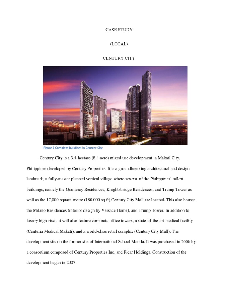 Mixed Use Development Case Study | PDF | Nature