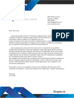 Company Letterhead Template 1 (Word) - TemplateLab Exclusive