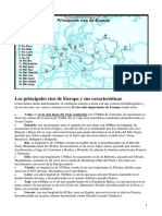 Los Principales Ríos de Europa y Sus Características