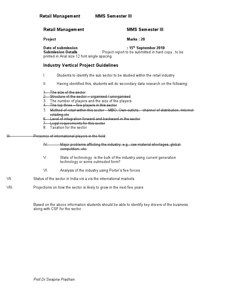 Project Dtls | PDF