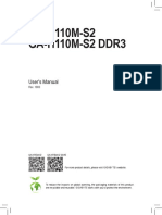 MB Manual Ga-H110m-S2 (Ddr3) e