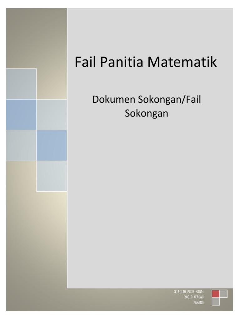 Cover Fail Panitia | PDF