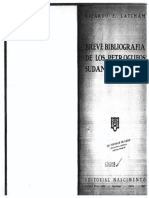 Latcham - Breve Bibliografia de Los Petroglifos