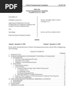 FCC DA 10-1740 GlobalStar ATC