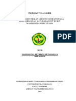 Proposal Tugas Akhir - Kestabilan Lereng PT BUMA