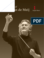 Biography of renowned Dutch composer Johan de Meij