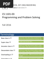 CS 1101-03 Programming and Problem Solving: Fall 2016