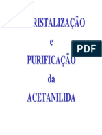 9 - Recristalização Da Acetanilida LICV2