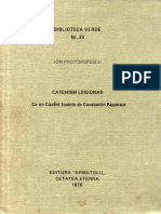 Ion Protopopescu - Catehism legionar - colectia Biblioteca Verde 1976