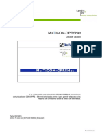 Landis Gyr Multicom Gprsnet-manual de Usuario