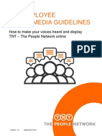 TNT Social Media Guidelines