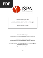 A Tácita Alteridade Na Auto-mutilação