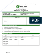 Assignment ACT 205 Students