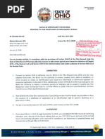 1.3.18 Ohio Board of Pharmacy Notice of Opportunity for Hearing James Lindon