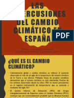 Las Repercusiones Del Cambio Climático en España