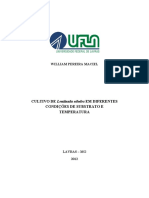 DISSERTAÇÃO - Cultivo de Lentinula Edodes em Diferentes Condições de Substrato e Temperatura UNLOCK