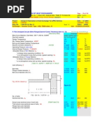 Blind Flange Design Calculations - by Abdel Halim Galala