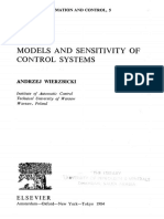Models and Sensitivity of Control Systems - Andrzej Wierzbicki