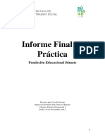 Informe Final de Práctica