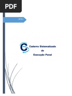 #Caderno Sistematizado de Execução Penal (2018)