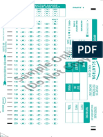 Scran Tron Answer Sheet