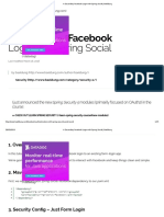 A Secondary Facebook Login With Spring Social - Baeldung